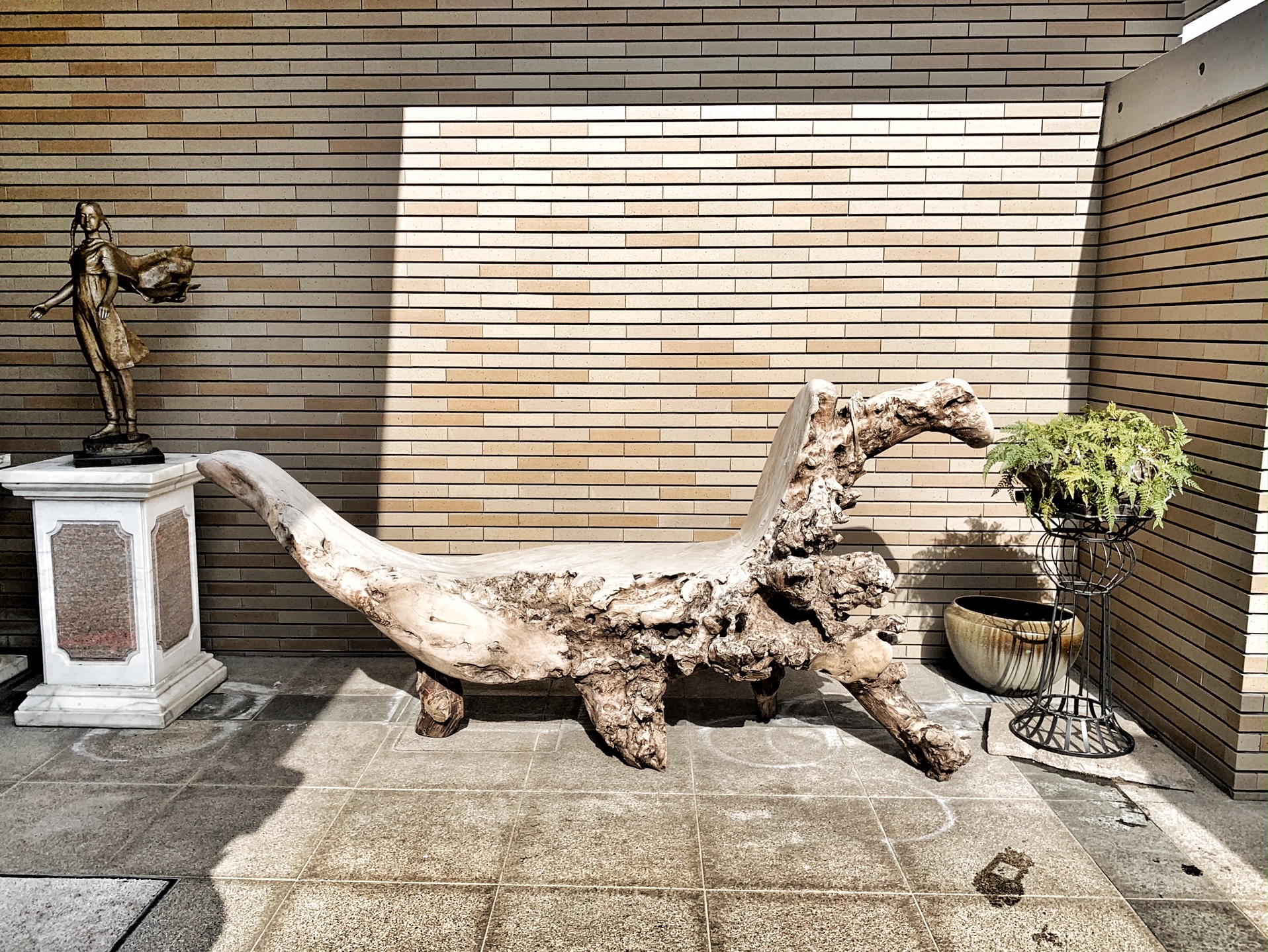TEAK BENCH -one of a kind item-　スライダー画像